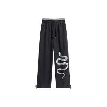 ROBINHOOD Casual Pants Unisex Black