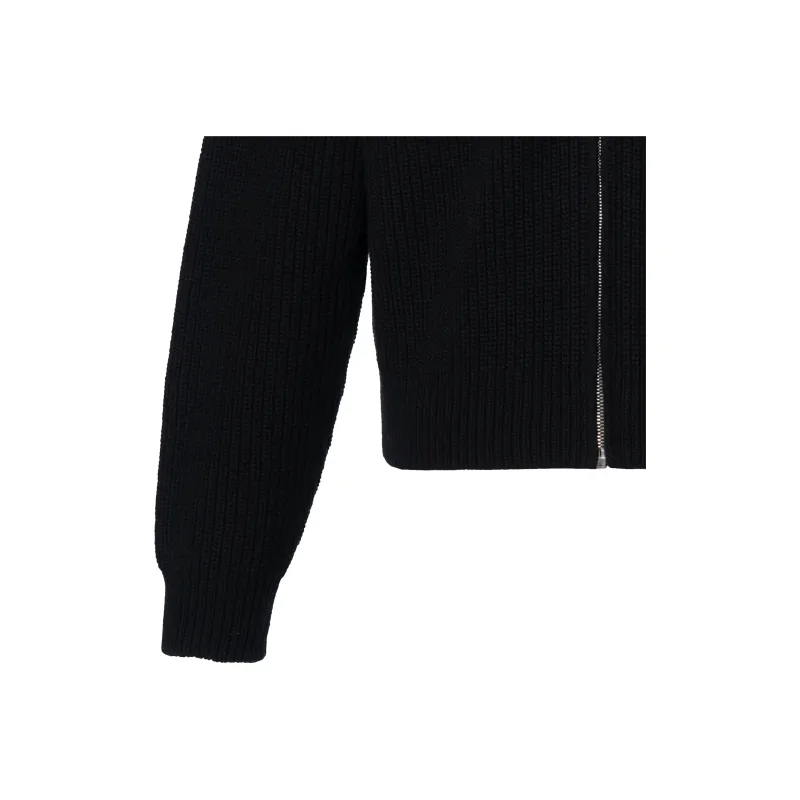 CELINE Triomphe Trucker Sweater In Ribbed Wool-6