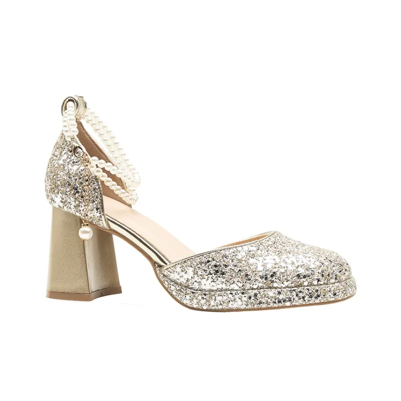KATHRYN WILSON Chunky Heel High Heels Women's-13
