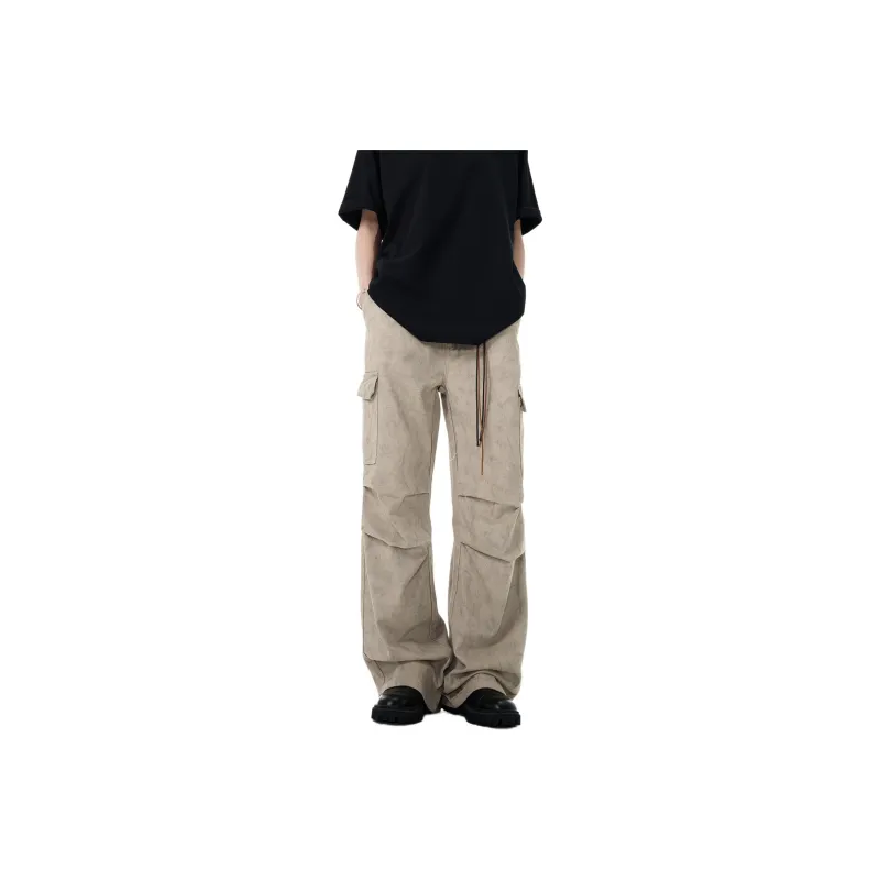 Pirkadat Cargo Pants Unisex Apricot-0