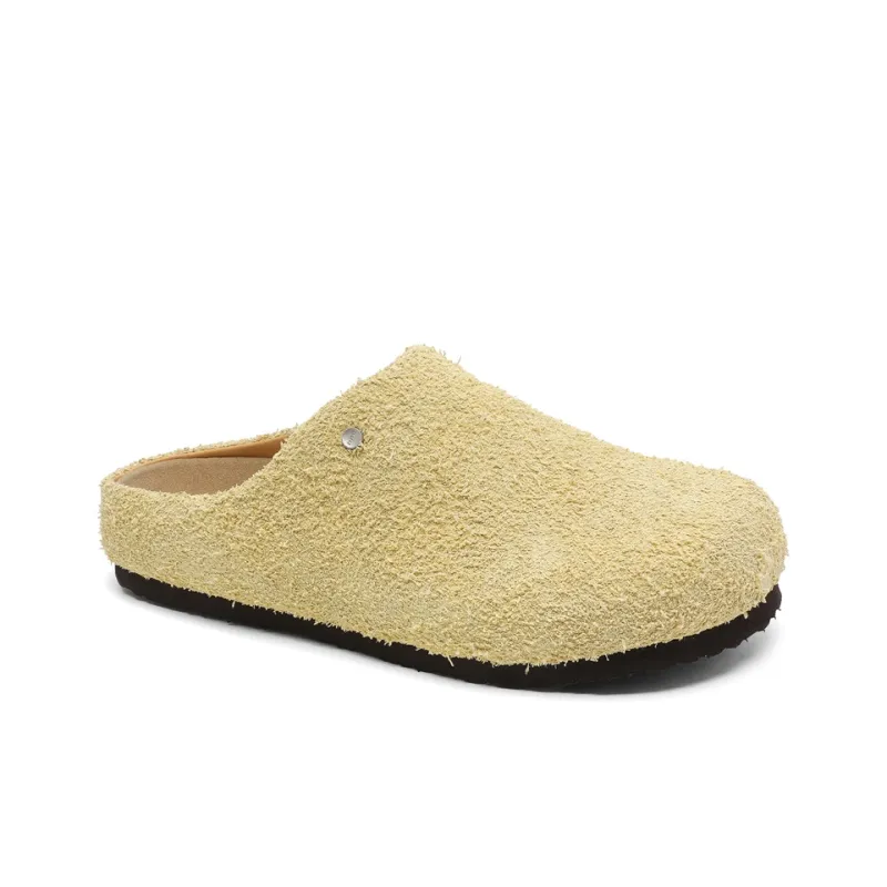 WEISHIBANGWEI Rubber Sole Closed Toe Slippers Unisex Lemon-9