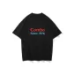 Black with Red and Blue Print