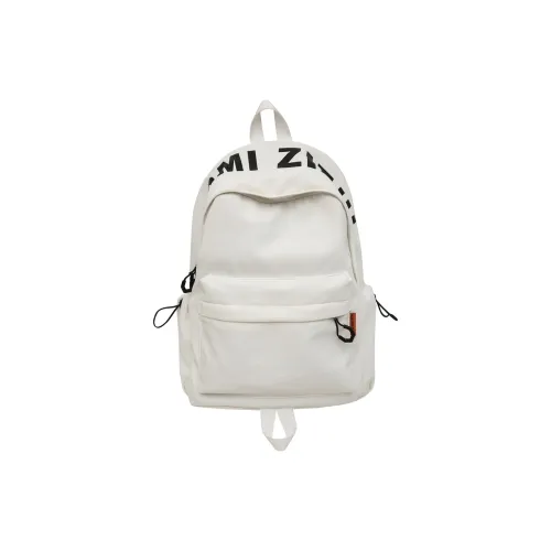 WICKBUEN Nylon Backpack Regular Unisex White/Black/Red/Green