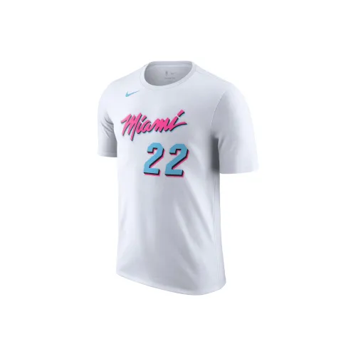 Nike x NBA Miami Heat SS25 T Shirt Men's White