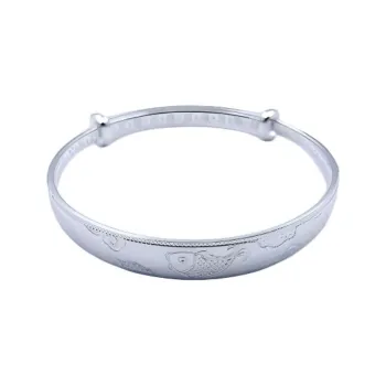FMC 999 Fine Silver Bangles Unisex