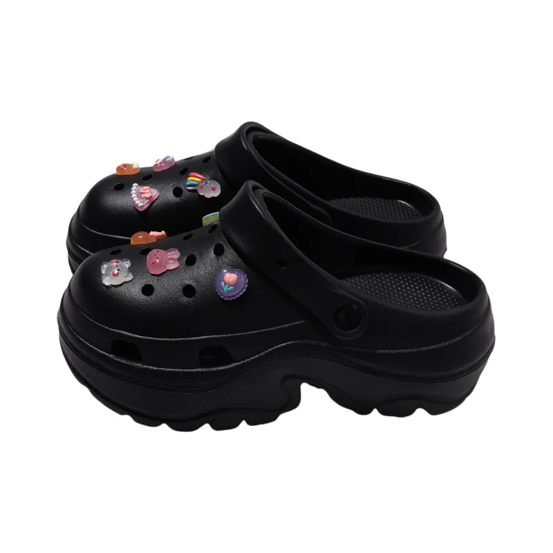 Love Of Wormwood Summer Slip Resistant Students' Eva Squashy And Bouncy Feeling Closed Toe Dormitory Home Slippers-34