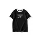 Black with White Edge