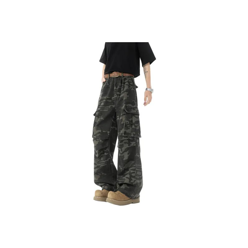 Pirkadat Jeans Unisex Camouflage-0