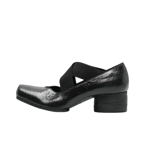 UMA WANG Chunky Heel High Heels 4.5cm Women's Black