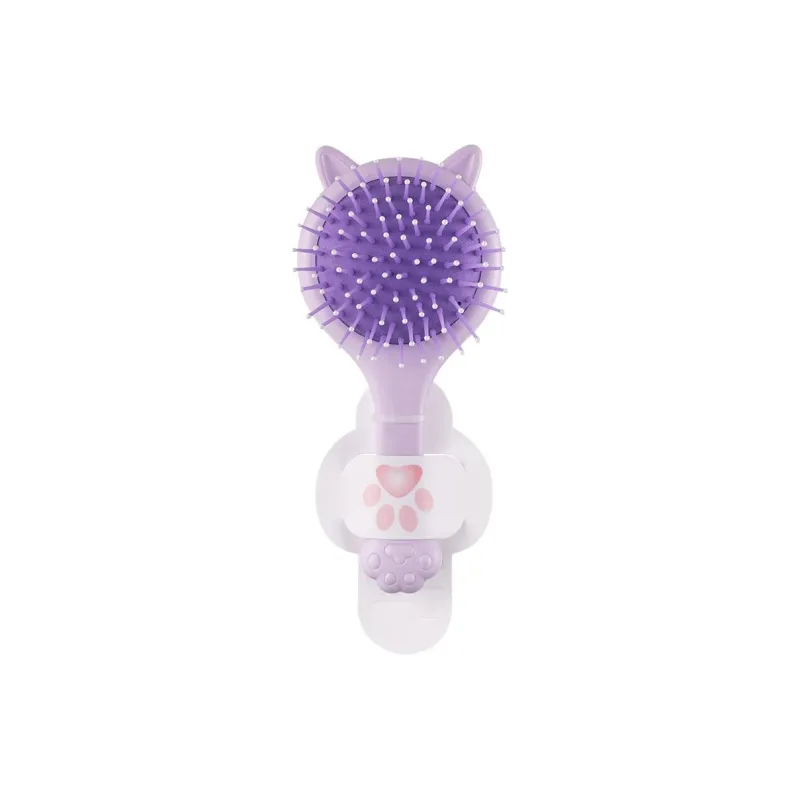 Love Of Wormwood Cute Color Series Massage Air Cushion Comb Mirror And Comb Integrated-5