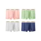 4 Pack[Coral Pink+Aqua Green+Platinum Gray+Cerulean]