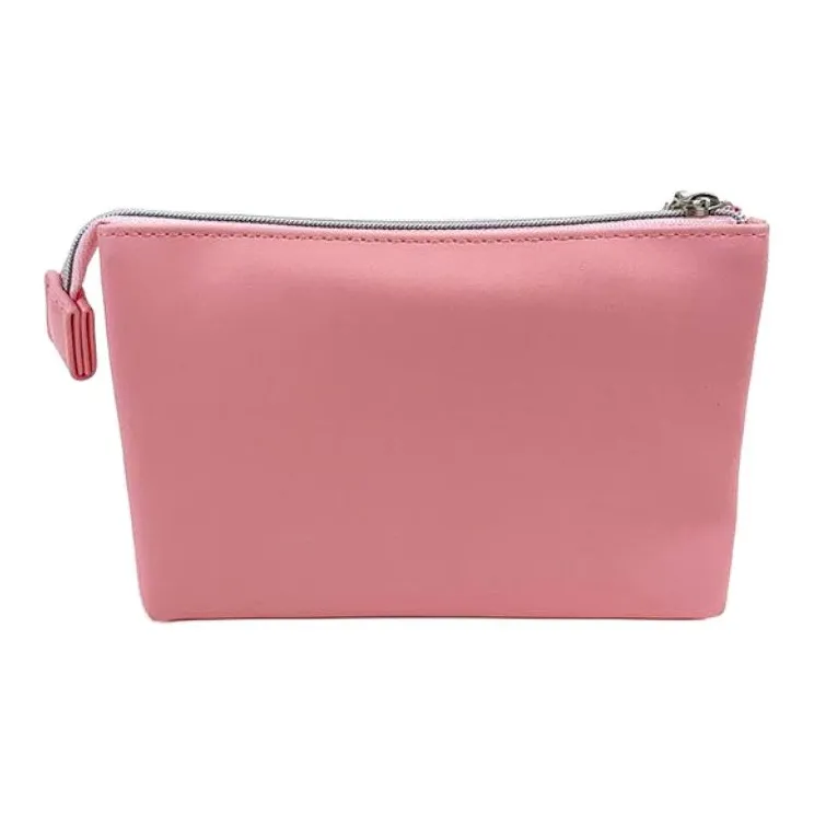 Sanrio Synthetic Leather Makeup Bag Women's Light Pink-2