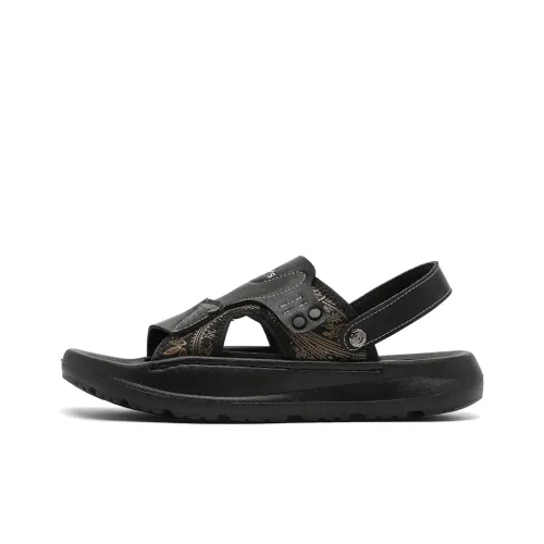 WEISHIBANGWEI Beach Sandals Men's Black