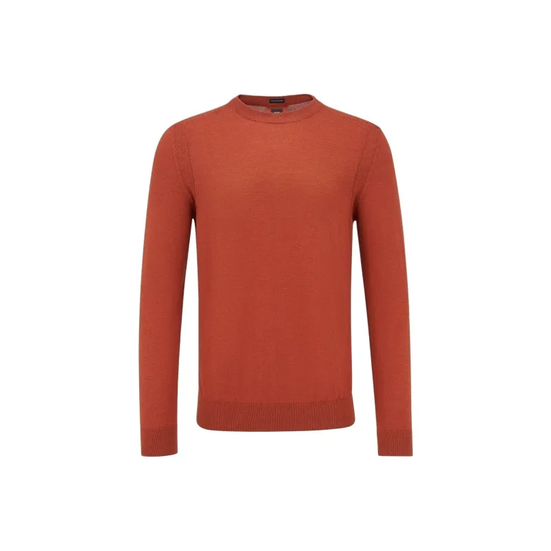 HUGO BOSS Sweater Men's Brick Red-0