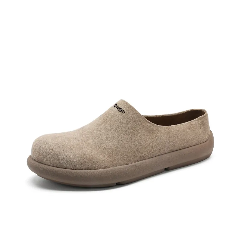 Budding Bear Rubber Sole Closed Toe Slippers Men's-6