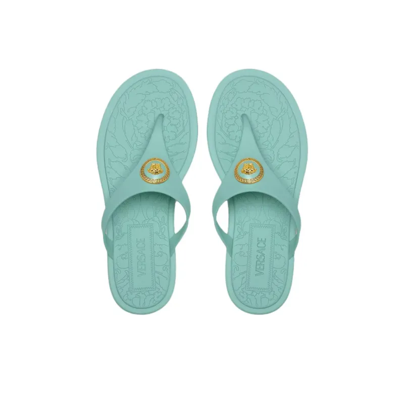 VERSACE Flip Flops Women's Mint Green-3