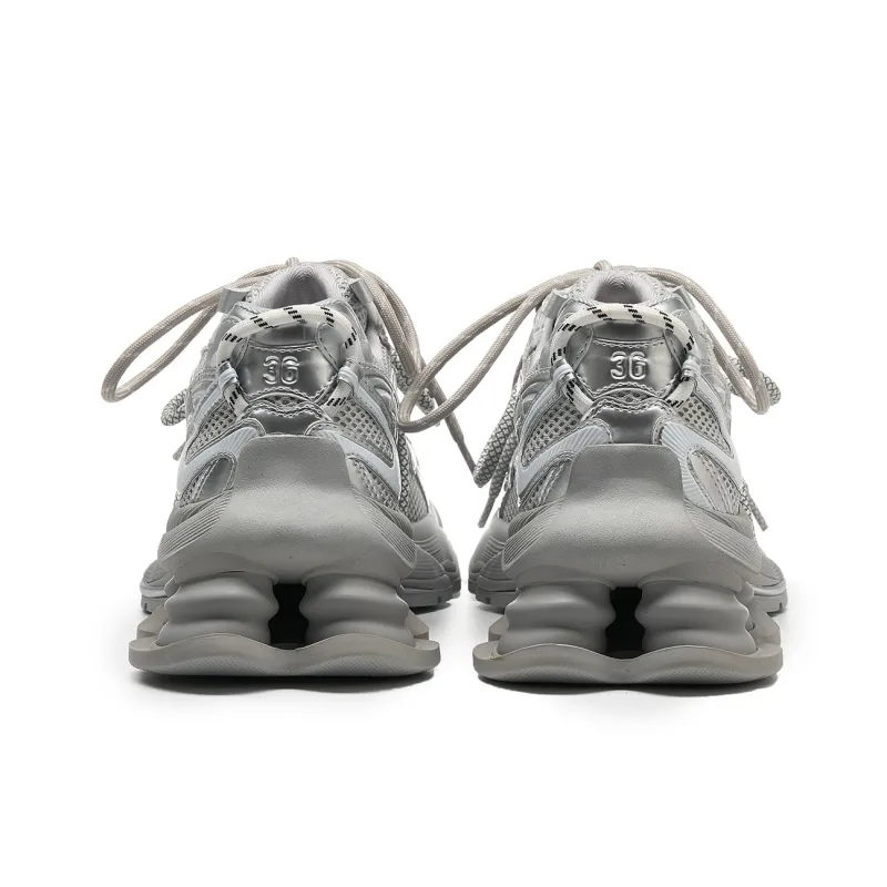LEECAT STUDIO Abrasion Resistant Coverage Lightweight Low Top Chunky Sneakers Women's-12
