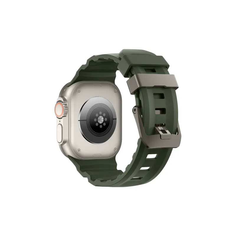 KVZUVUU Apple Compatibility Watch Band Silicone Material-7