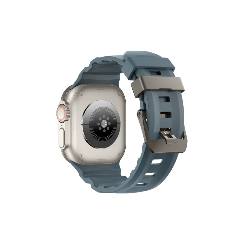 KVZUVUU Apple Compatibility Watch Band Silicone Material-11