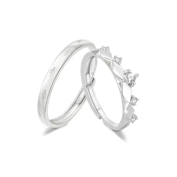 FORCHI Sterling Silver Rings Unisex