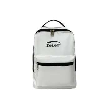 BRABOSTON Nylon Backpack Unisex White/pink/grey/green