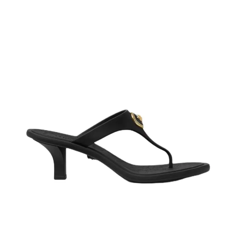 VERSACE Flip Flops Women's Black-1