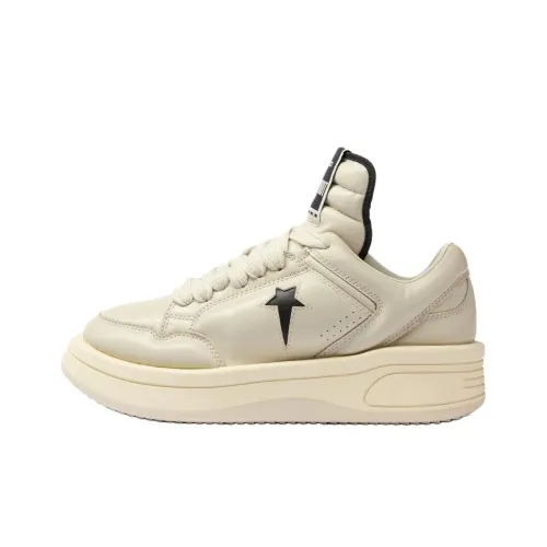 Converse x Rick Owens DRKSHDW Converse X DRKSHDW TURBOWPN Low Top Casual Shoes Unisex Beige