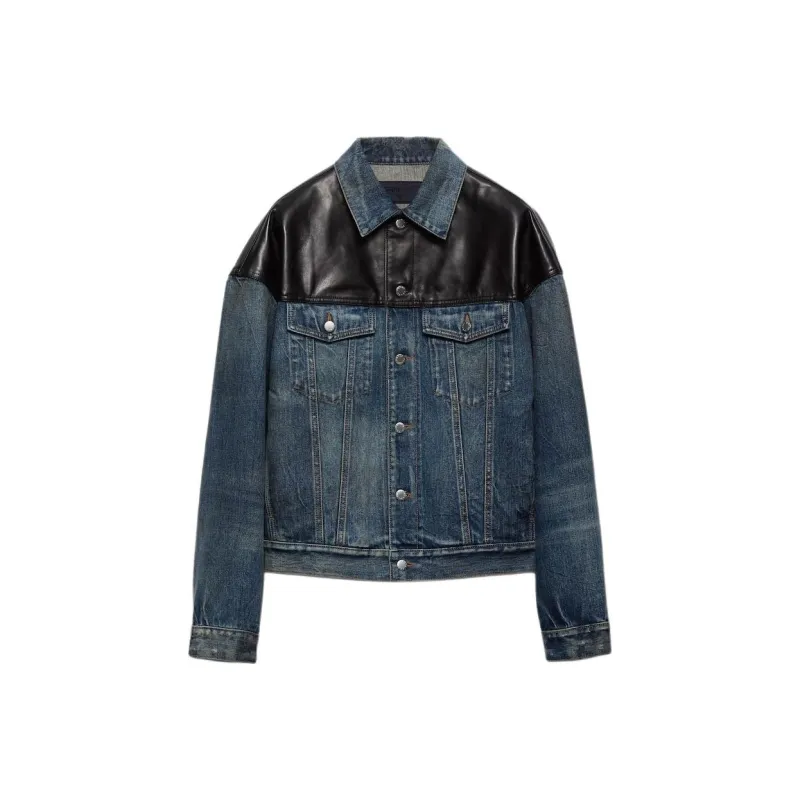 PRADA Denim Jackets Men Blue-0