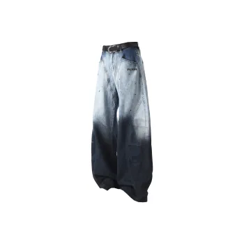 FCMM Jeans Unisex Gradient Blue
