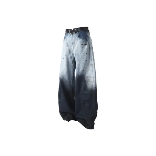 FASTFISH Jeans Unisex Gradient Blue
