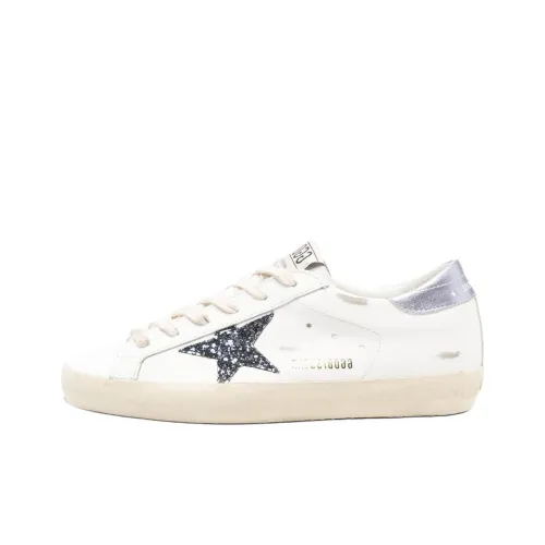 Golden Goose Super Star Low Top Skateboard Shoes Women's White