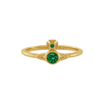 Vivienne Westwood Cubic Zircon Rings Women's Gold