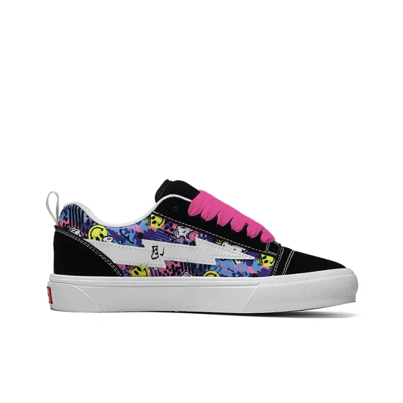 CENPIN Low Top Skateboard Shoes Unisex Graffiti, Sass Powder-2