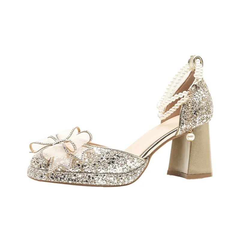 KATHRYN WILSON Chunky Heel High Heels Women's-6