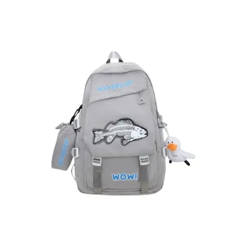 Yalu Nylon Backpack Unisex Multicolor