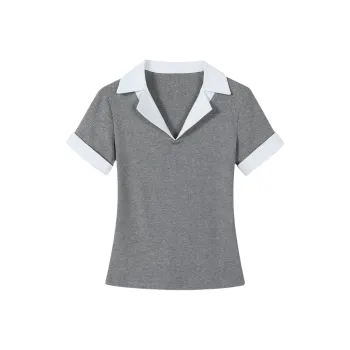 GOSO T Shirts Women's Gray