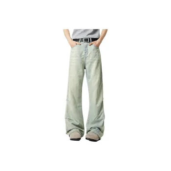 R.super Jeans Unisex Yellow Mud