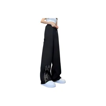 NOWSTIME Casual Pants Unisex Ink Black