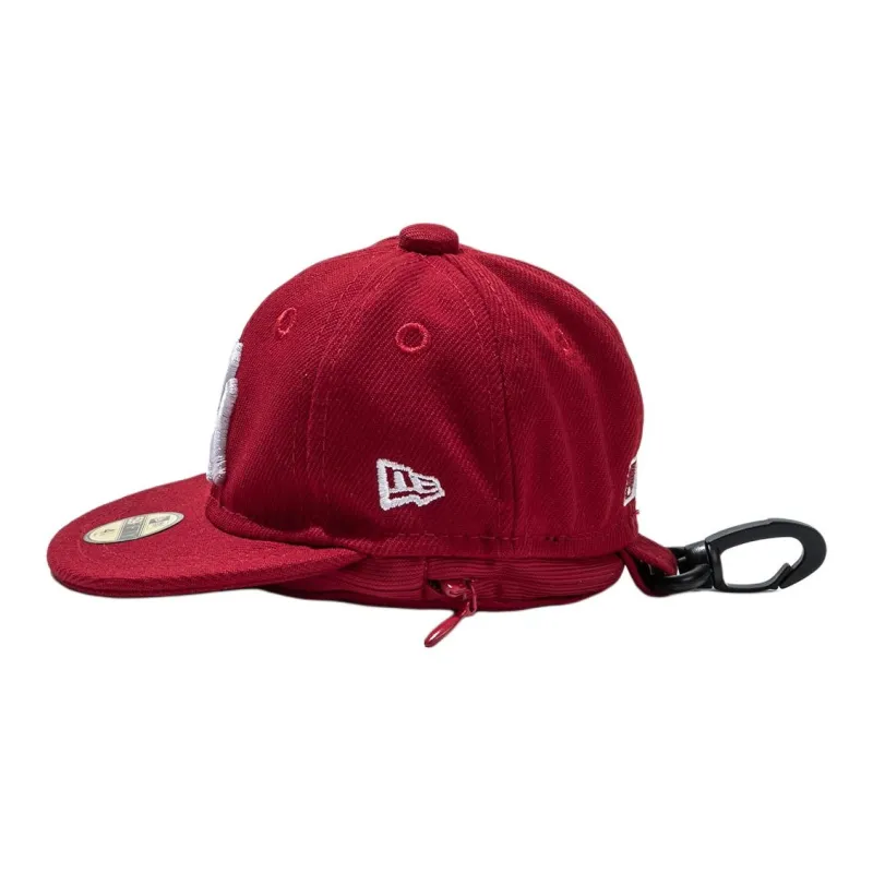 New Era Polyester Keychain Key Pouch Regular Unisex Red-5