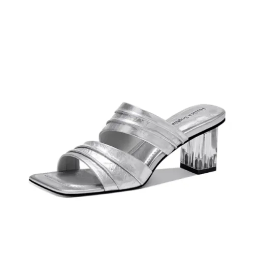 JESSICA SOPHIA Rubber Sole Odor Resistant Slide Slippers Women's