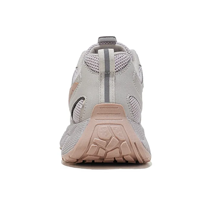 RENBEN Breathable Lightweight Height Increasing Low Top Chunky Sneakers Women's Gray-4