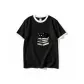 Black with White Edge