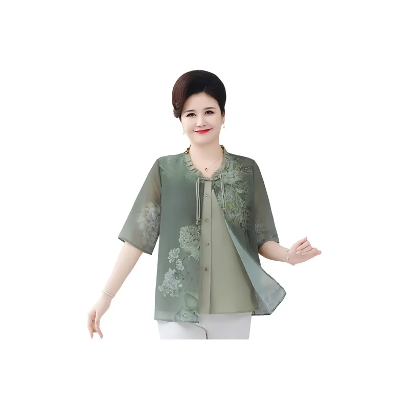 PIERRE CARDIN Chiffon Shirt Women's-0