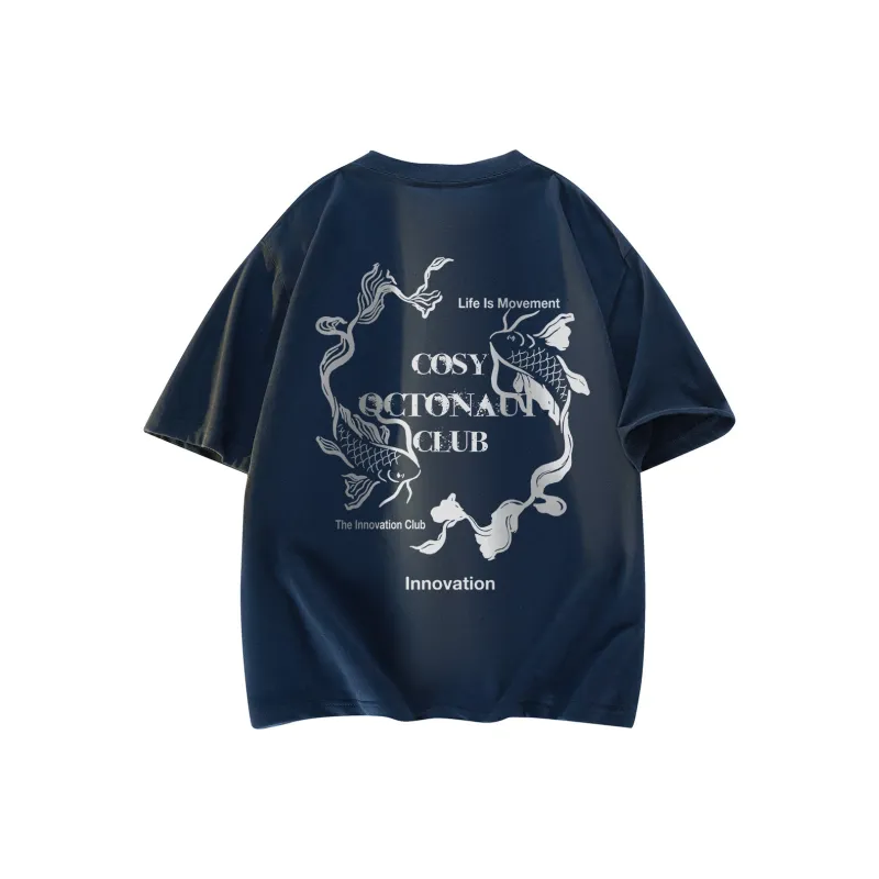 Small Columns Under The Sea T Shirt Unisex-4
