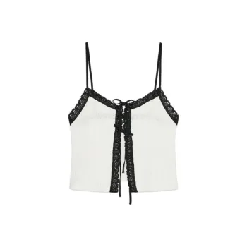 ZARA Camisoles Women's Frosted White
