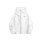[Night Ride Reflective Strip Sun Protection]White (B Stay Humble Chest Logo)