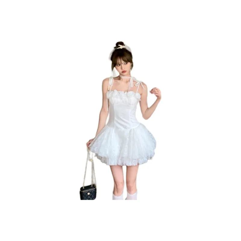 Mu Xiao Xin Slip Dresses Women's-0