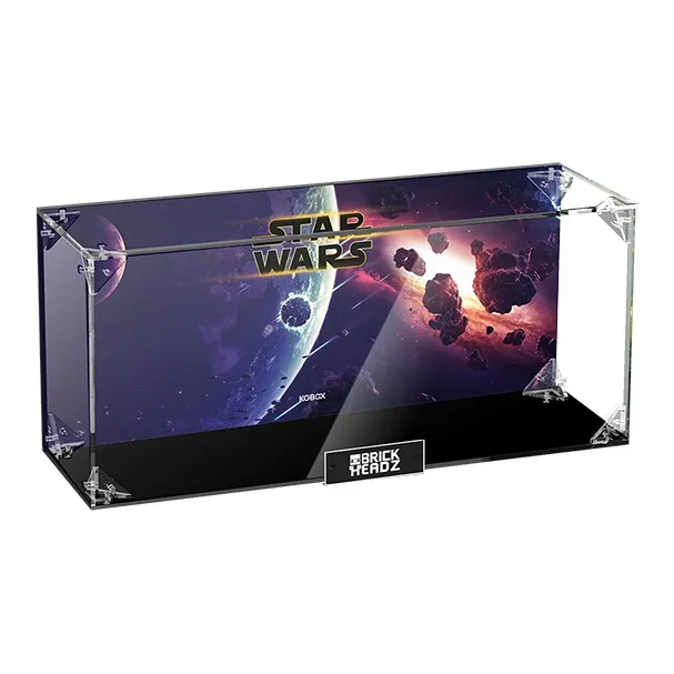 KGBOX Star Wars Square Toe Zees, The Revenge Of The Hero And The Villain, Sith, Acrylic Display Case Model Accessories-1