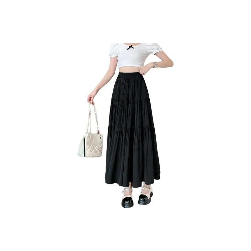 Mu Xiao Xin Casual Long Skirt Women's-2