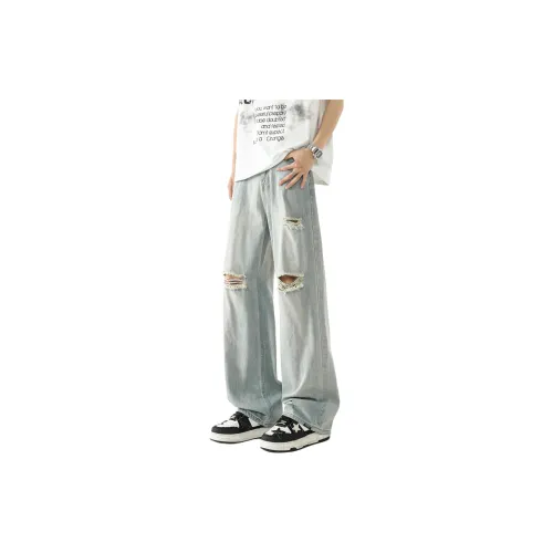 PANDA ADEVIL Jeans Unisex Light Blue Light Blue